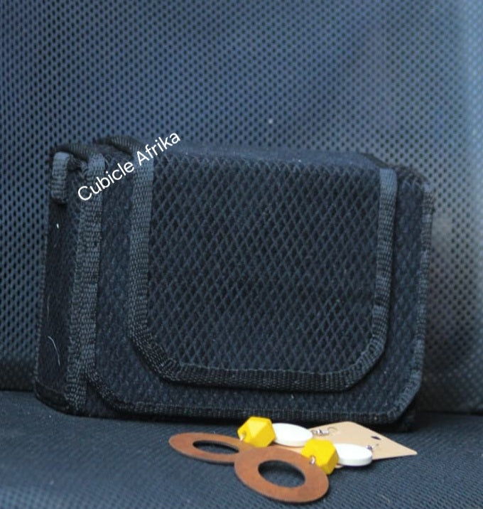 African fabric side bags