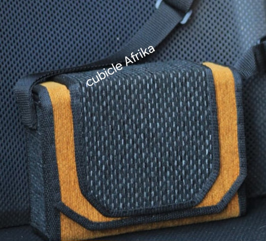 African fabric side bags